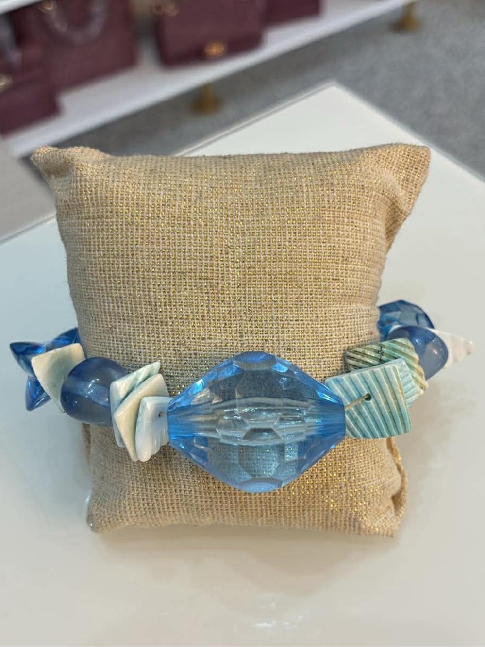 Blue Shell bracelet - Picture 6 of 6
